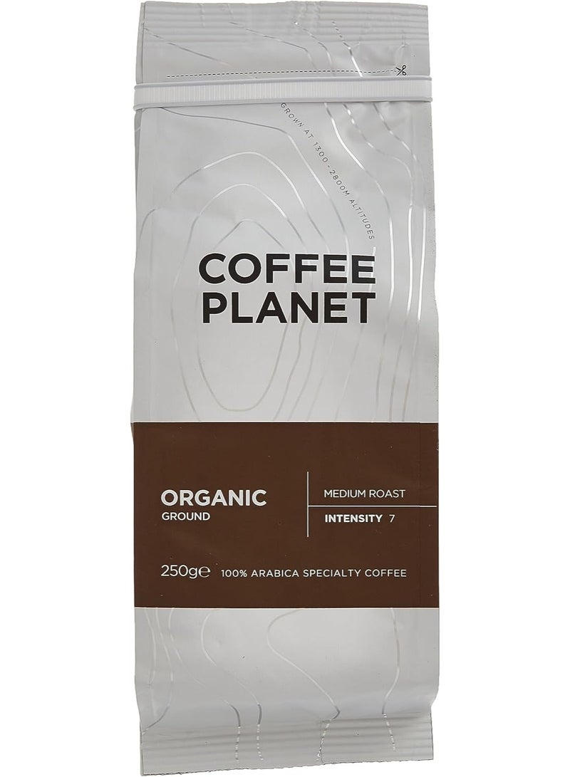 Organic Medium Roast Coffee Beans 250grams