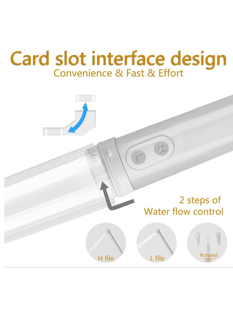 SOLARAE Portable Travel Bidet IPX6 Waterproof Electric Bidet Sprayer with Automatic Decompression Film and Nozzle 180 Degree AdjustmentNew Upgrade: The New Automatic Decompression Film solve the instability - Image 4