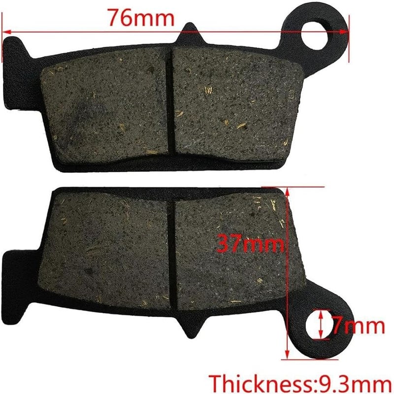 Rear Motorcycle Brake Pads Disc For Honda CRF230L CR125R CR250R XR250R XR250L XR400R CR500R CRF230 - Image 3