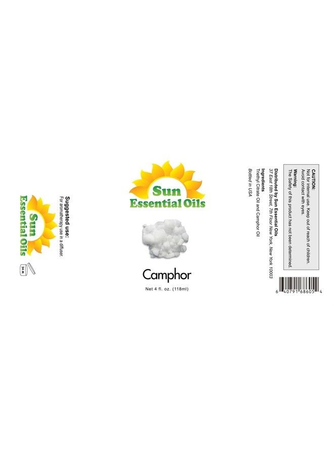 Sun Essential Oils Camphor Essential Oil - 4 Fluid Ounces (Pack of 1) - Image 2