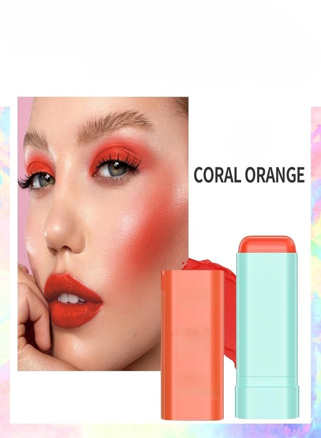 RedOak Multi-Use Natural Blush Cream Stick - Coral - Image 3