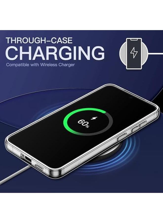 Case For Samsung Galaxy S24 Plus S24 Plus 5G Non Yellowing Shockproof Bumper Protective Phone Cover Anti Scratch Hard Pc Back Clear