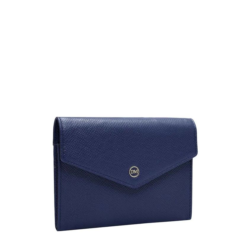 Da Milano Franzy Leather Passport Case - Stardust
