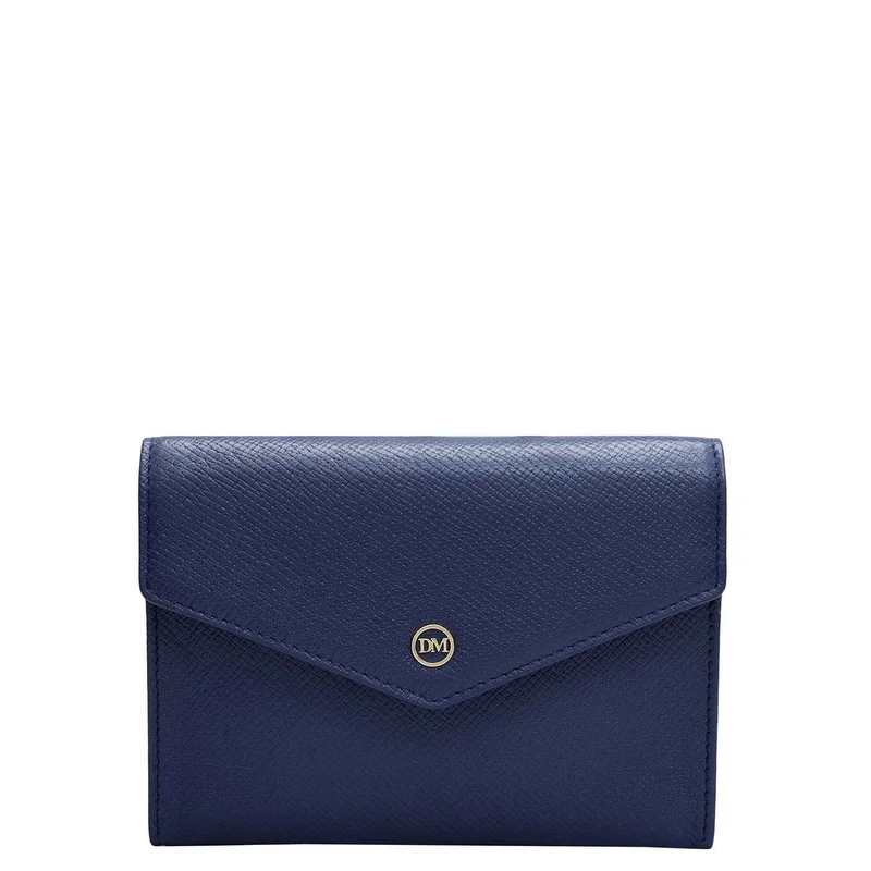 Da Milano Da Milano Monogram Patterned Leather Passport Holder - Stardust (PC-1444C)