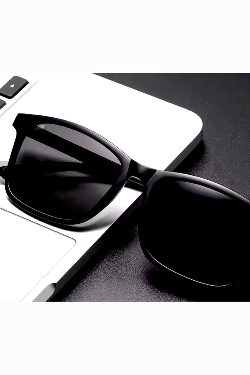 LOWHAT Men's Sunglasses Full Rim Aviator - Image 1