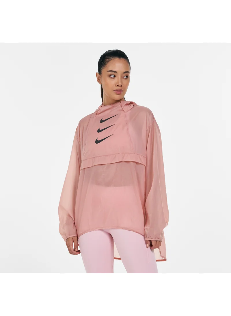 Nike Women's Run Division Pullover Packable Jacket