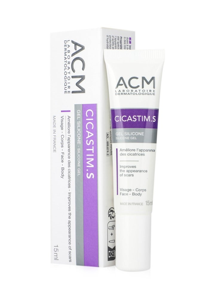 اكم لابرتوري ديرماتولوجيك جل السيليكون سيكاستيم إس لعلاج الندبات - 15 مل - Image 1