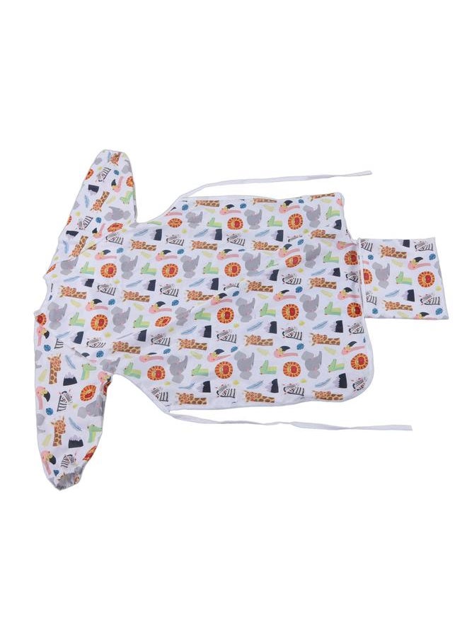 Thoraya - Coverall Baby Feeding Bib Integrated Waterproof Anti Fouling Long Sleeve Bib Easy Maintenance Full Coverage Bib for Eating SMT601 EF270 - Image 1