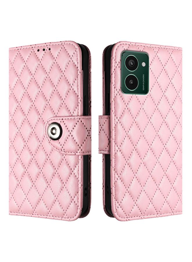 اس-توب جراب لهاتف HMD Pulse Pro مصنوع من الجلد بتصميم معيني مع حبل تعليق - Image 2