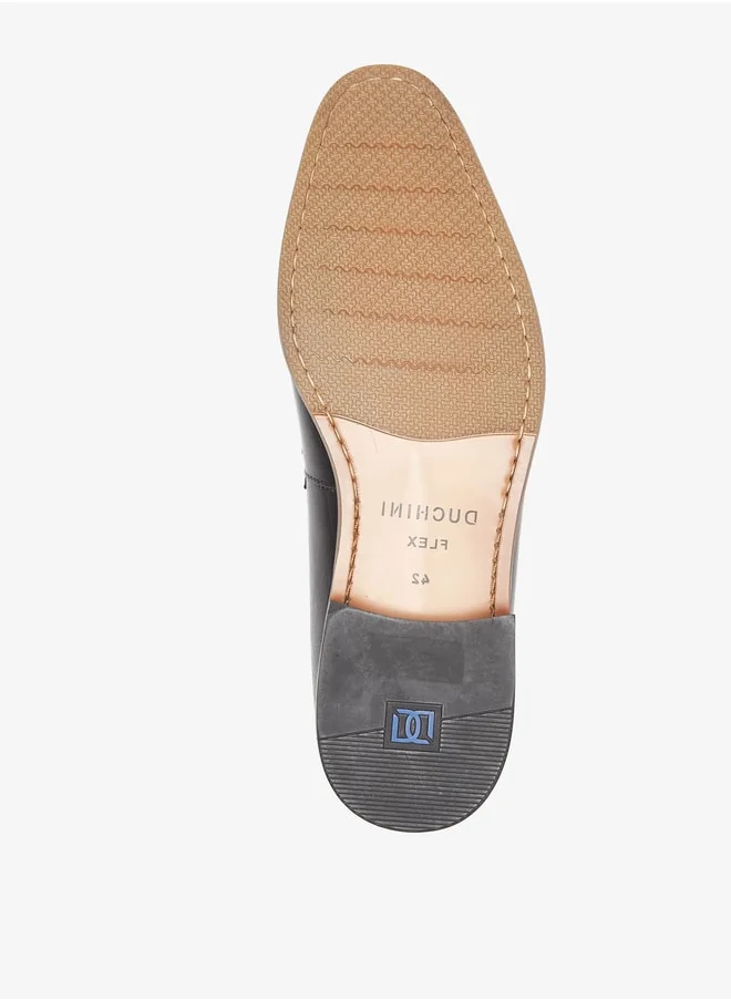 DUCHINI Duchini Men's Perforated Slip-On Loafers