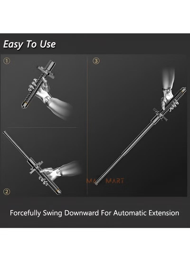 JOGAMS Self Defence Stick Portable Multifunctional Self Security Stick - Image 2