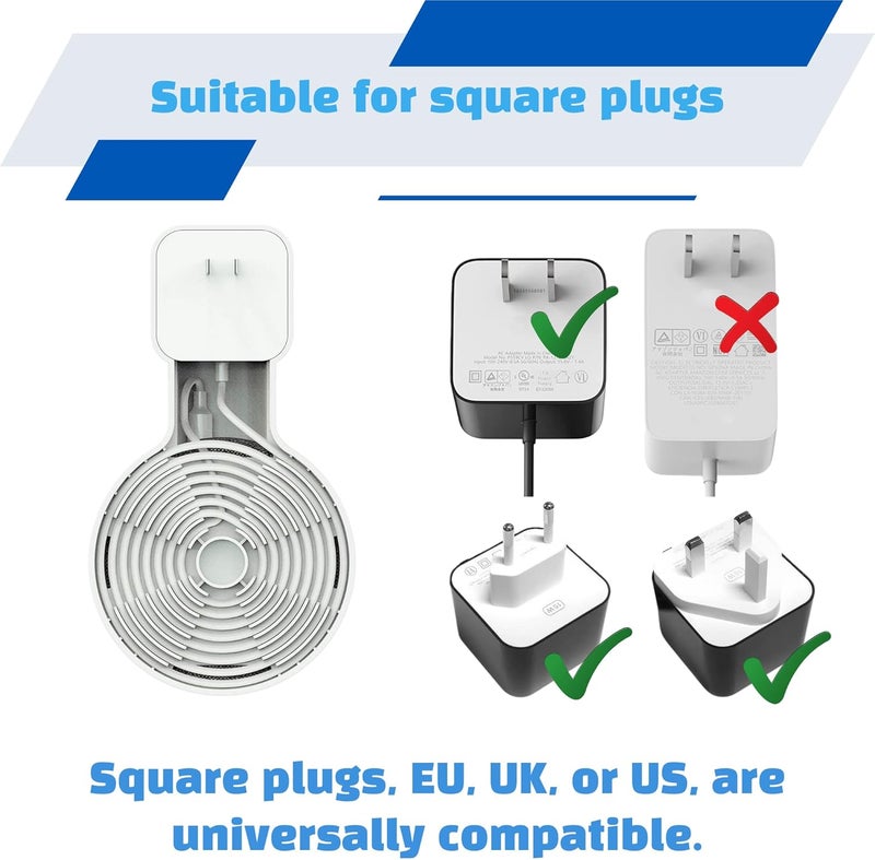 Sintron Smart Home Speaker Wall Mount for Google 3, Europe Only (1 Pack, White) Model 1 - Image 3
