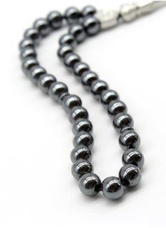 Fianser Tasbih 8mm Prayer Beads 33 Hematite Black Muslim Islamic Arabic Tassels Exquisite Luxury Handmade  - Image 3