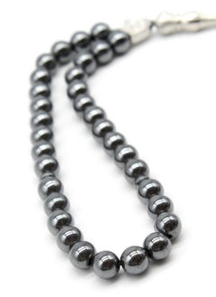 Fianser Tasbih 8mm Prayer Beads 33 Hematite Black Muslim Islamic Arabic Tassels Exquisite Luxury Handmade  - Image 4