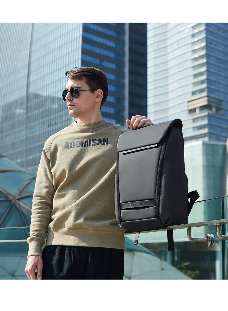Arctic Hunter Grey Casual Lightweight School Laptop Bag Water Resistant College Travel Backpack for Men and Women, B00559, Grey  | Best Price UAE