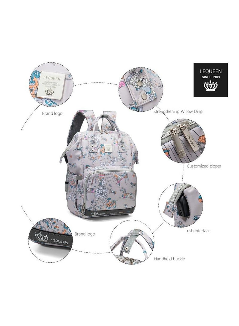 لاكوين حقيبة حفاضات مقاومة للماء الإصدار السابع دايموند - Image 3