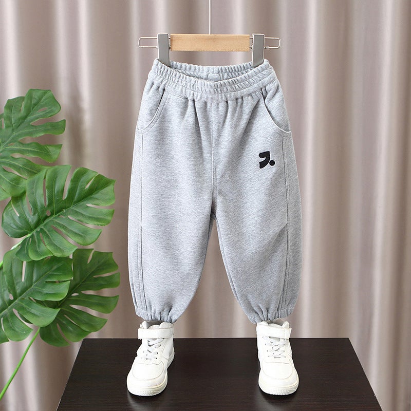 Boys' Casual Sports Sweatpants Baby Long Pants Children'S Spring Trendy Cool Thin Pants - Image 1