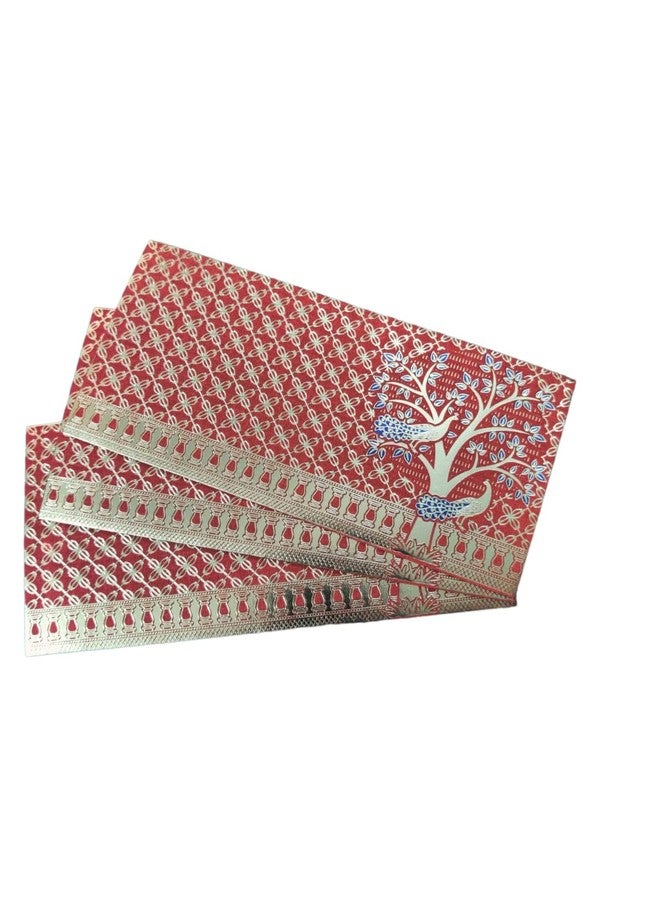 Festive Envelopes Pack of 10 |(Size:19X 9 CM) Color : Multicolor - Image 1