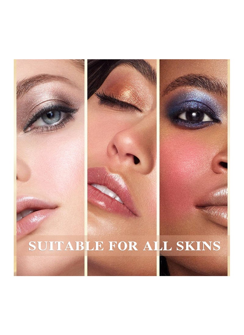 Generic - 3 Pcs Waterproof Multi Cream Blush Stick with Brush, Lightweight & Long-lasting 2-in-1 Makeup for Cheeks, Lips & Eyeshadow, Easy to Use, Suitable for All Skin Types. - Image 1