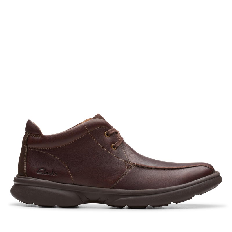 Clarks Collection Men's Bradley Up Chukka Boot, Dark Brown Leather, 10 Medium US - Image 2