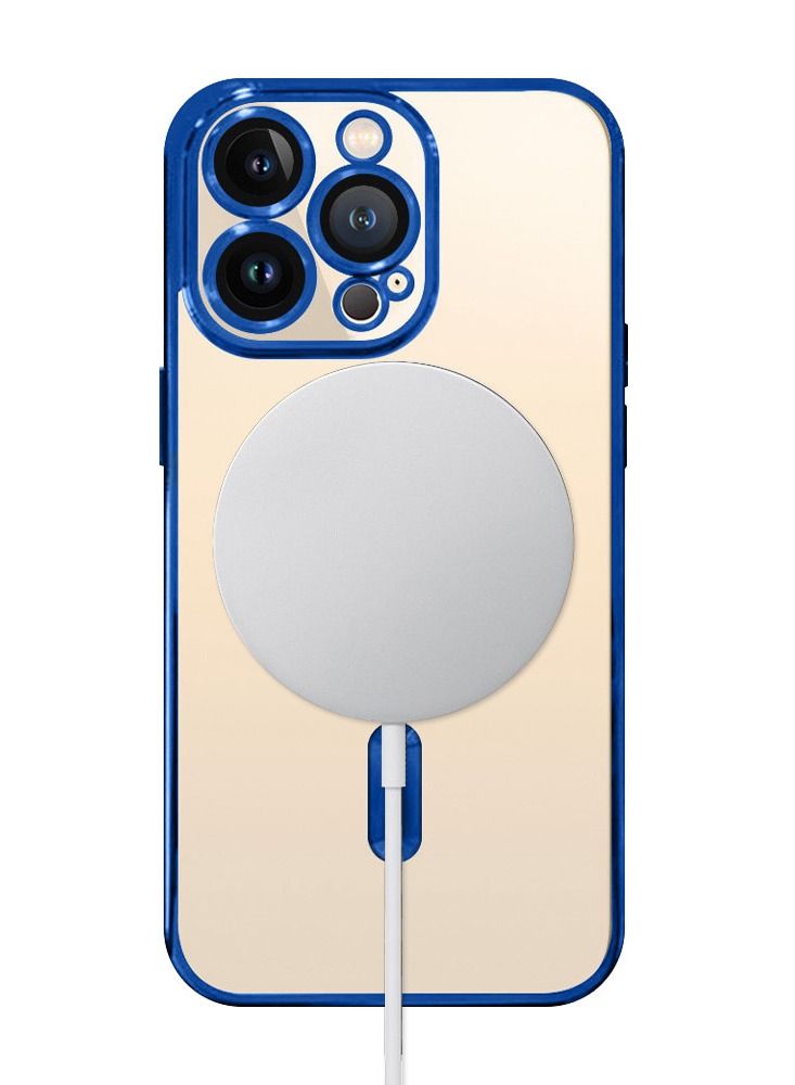 CATANES Apple iPhone 13 Pro max Case with MagSafe Blue - Image 2