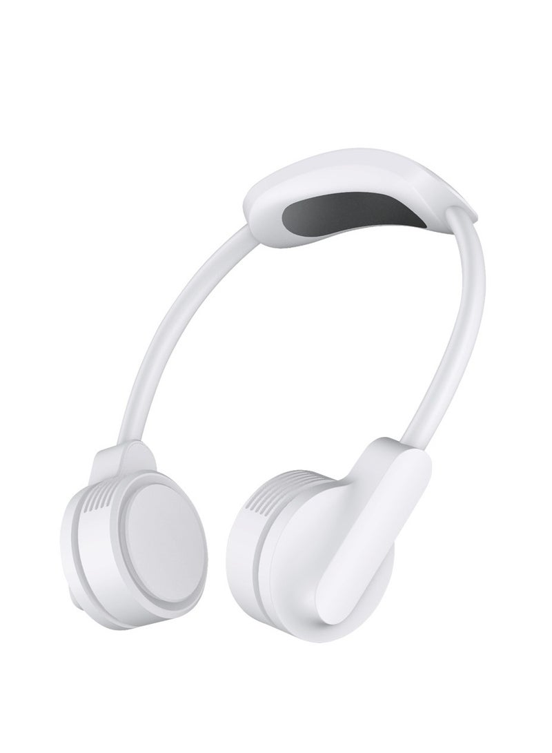 Arabest Neck Fan, USB Rechargeable Personal Fan, 4000 mAh Battery Operated, 3 Speeds Adjustable, Faster Cooling, Ultra Quiet, Suitable for Home, Office, Travel, Sports - Image 1