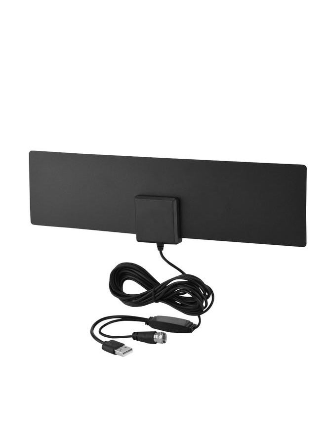 Thoraya - Ultra-thin Indoor 50 Miles Range High Gain Digital HD 1080P / 4K ATSC TV Antenna - Image 1