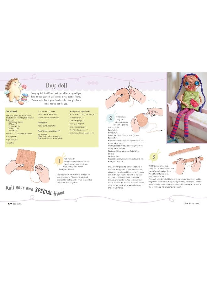 Easy Knitting for Kids: 35 Easy and Fun Knitting Projects for Children Aged 7 Years + - Image 2