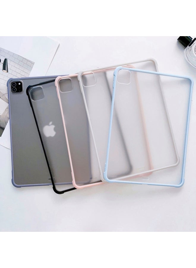 Generic - Digital Computer/ipad Protective Case - Slim Fit Polyurethane Cover Soft Microfiber Lining-Color:Blue Edge + Same Color Bracket-Applicable Model:Redmi Redmi Pad SE(11 Inches) - Image 1