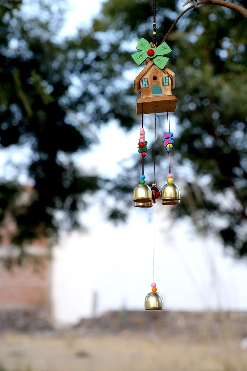 VIKACRAFT Wind Chimes for Living Room, Balcony and Home Positive Energy Wind Chain for Home Decoration Windchimes for Home Décor, Bedroom Roof Hanging Decorative Items - Image 3