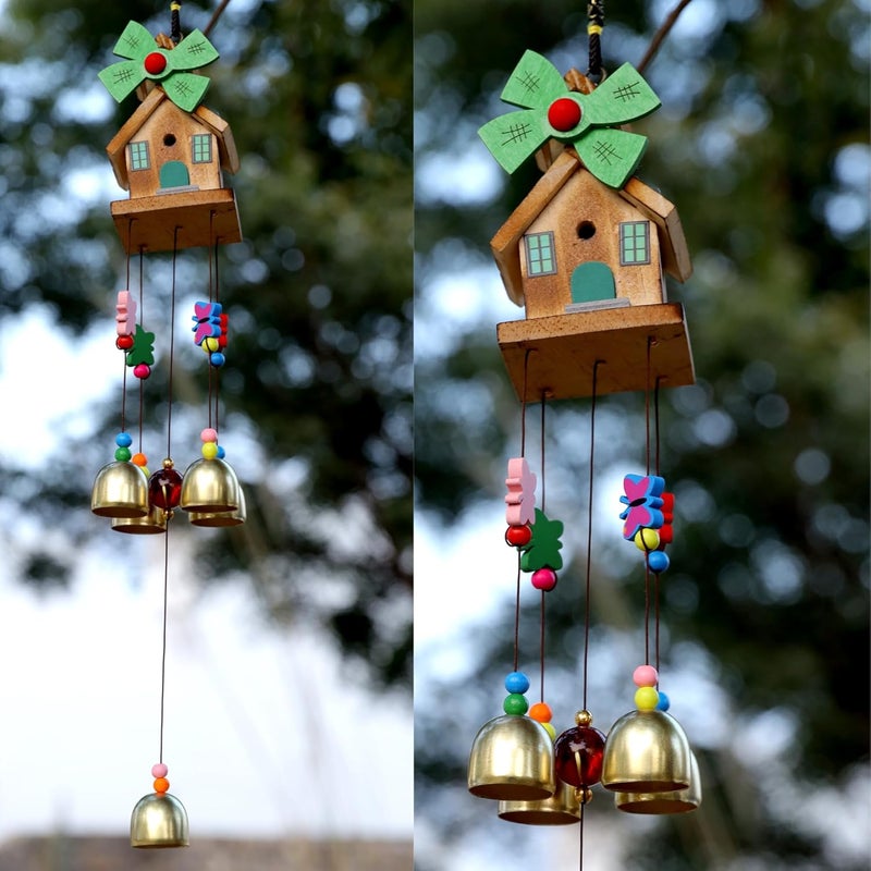 VIKACRAFT Wind Chimes for Living Room, Balcony and Home Positive Energy Wind Chain for Home Decoration Windchimes for Home Décor, Bedroom Roof Hanging Decorative Items - Image 2