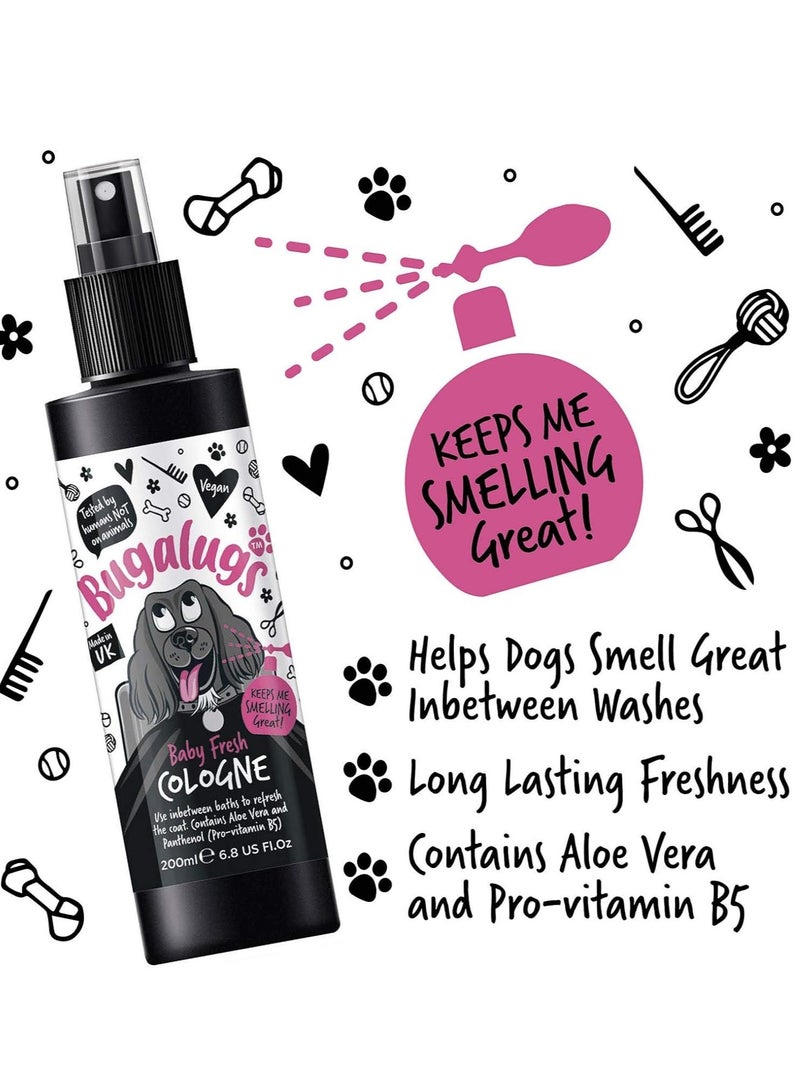 BUGALUGS Baby Fresh Cologne 200ml (6.8 Fl Oz) - Image 2
