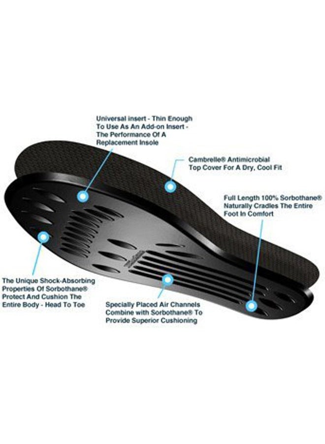 Sorbothane Classic Full Sole Insole W 13, M 11-12 (Metric 44-45) - F - Image 3