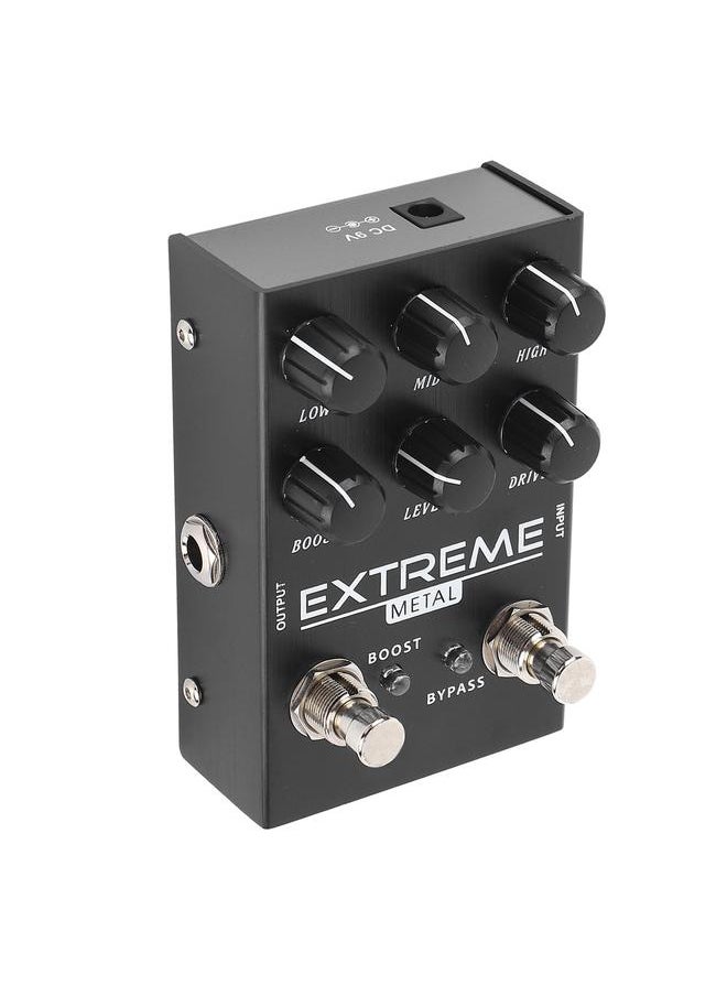 Guitar Distortion Effect Synthesizer Pedal Multiple Modes Adjustable Electric Guitar Extreme Pedal