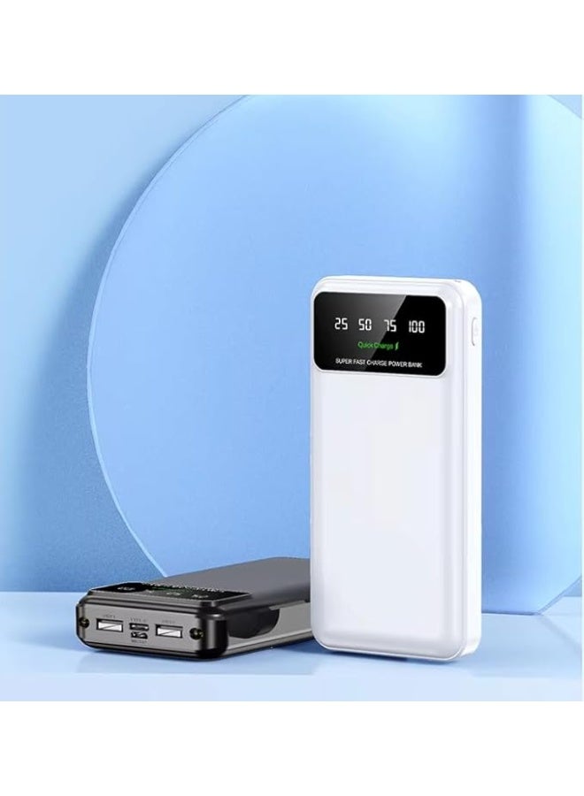 ALFY & CO 20000 mAh Power Bank Portable Charger USB Type C Battery Pack 22.5W Fast Charging Compatible with iPhone 16 15 14 13 Pro Max Samsung Galaxy Z Fold 6 S24 S23 S22 S21 Ultra Apple Watch Airpods iPad Purple - Image 3