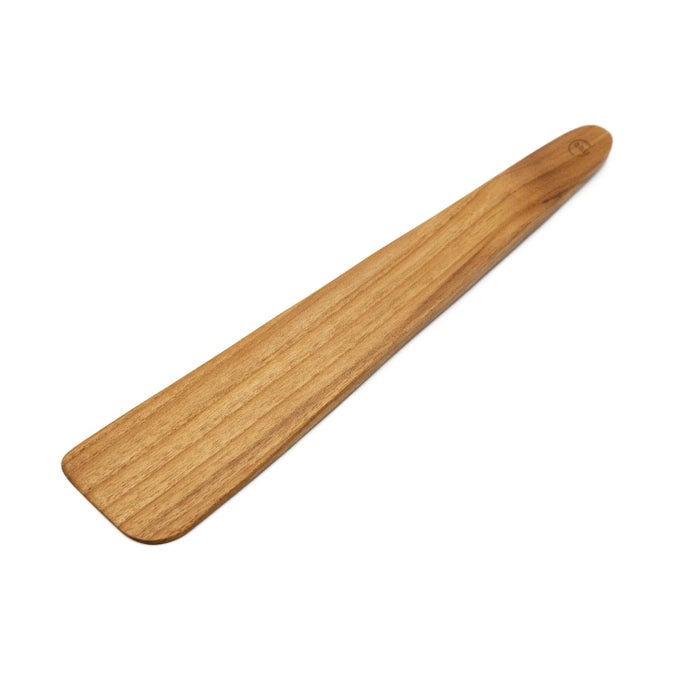 13 FLAT WOODEN SPATULA FOR CAST IRON EGG FLIPPER PAN SCRAPER HANDCRAFT FROM HIGH MOIST RESISTANCE GOLDEN TEAK FOR NON STICK COOKWARE 13