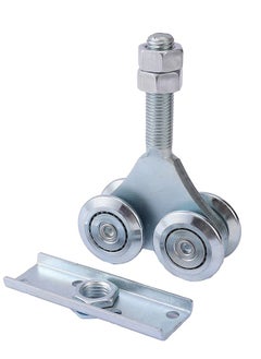 LAWAZIM Door Track Roller Wheels - Universally Compatible Smooth-Rolling Rust-Resistant Easy Install Steel Sliding Door Rollers for Shower Glass Door, Patio Door, Closet Door, and Furniture Doors  - Image 1