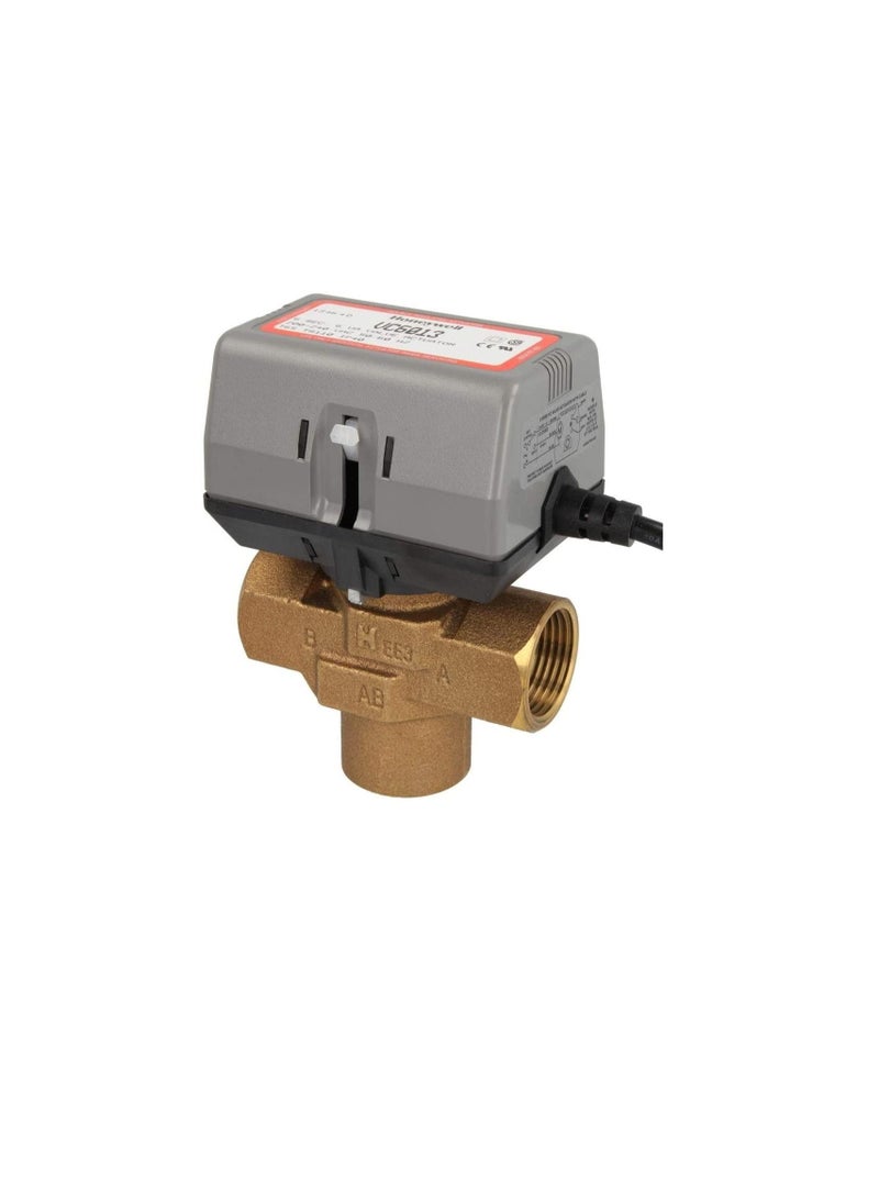 Honeywell VC6013MP6000T 6Sec 6VA Electric VC Valve Actuator with Cable 3-Way 1inch  - Image 1