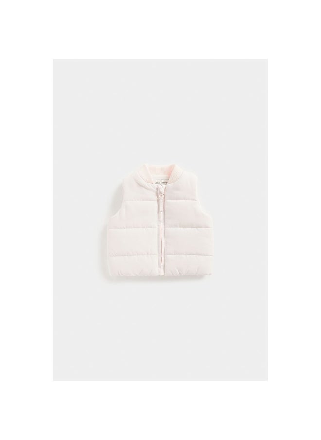 mothercare Pink Gilet  - Image 1