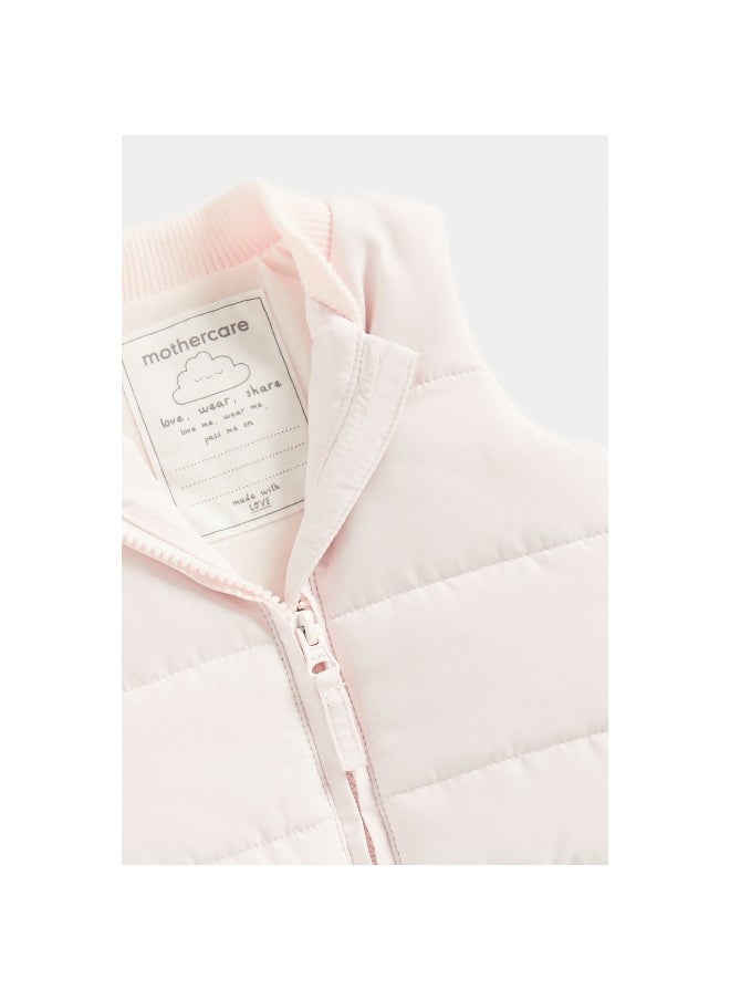 mothercare Pink Gilet  - Image 4