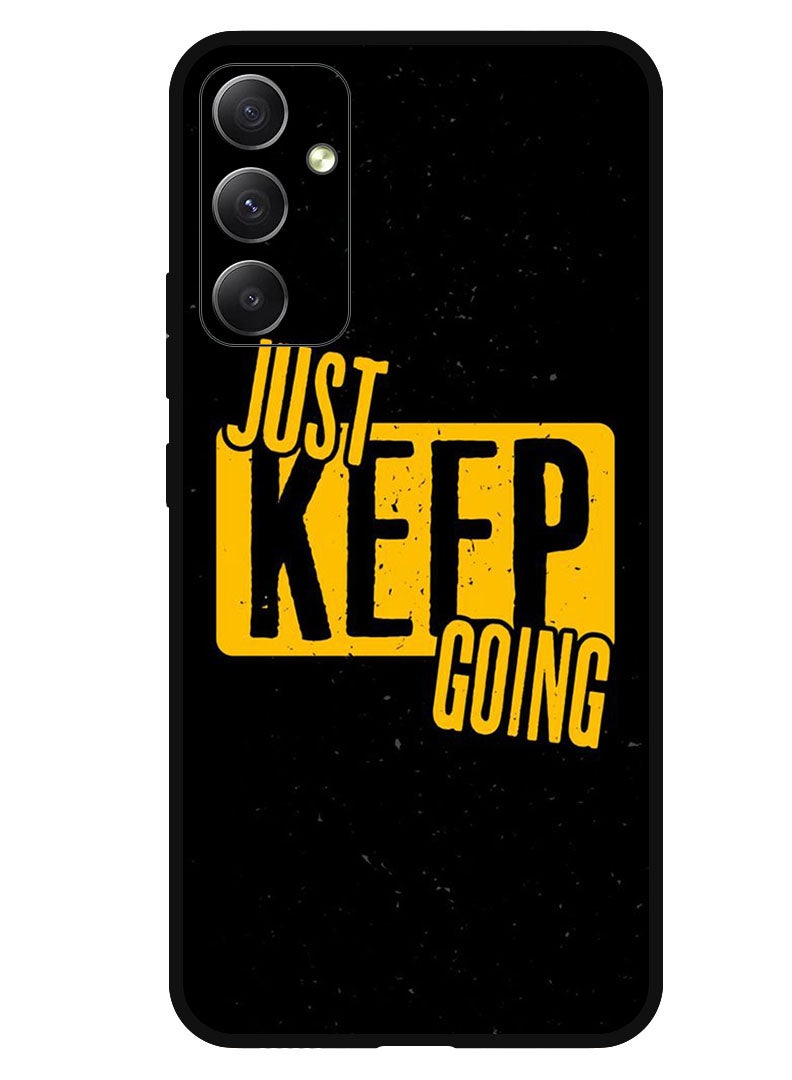 Theodor Protective Case Anti Scratch Shock Proof Bumper Cover For Samsung Galaxy A05s Keep going - Image 1