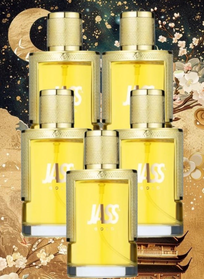 JASS 5 Pieces Jass Gold Perfume 100ML - Image 1