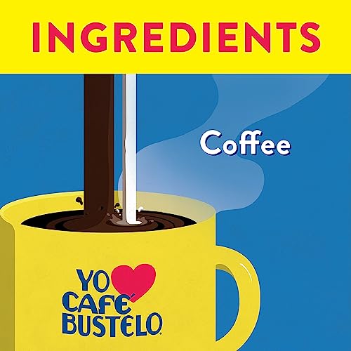 Cafe Bustelo Café Bustelo Espresso Dark Roast Ground Coffee Brick, 10 Ounce (Pack of 12) - Image 2
