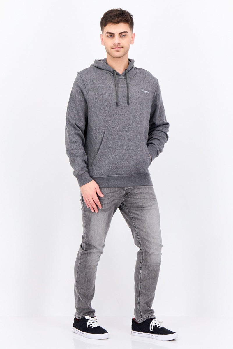 CROSSHATCH Men 2 Pieces Hooded Brand Logo Long Sleeve Sweatshirts, Multicolor - Image 2