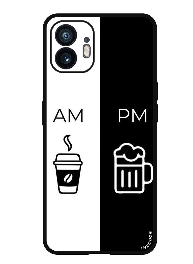 Theodor Protective Case Anti Scratch Shock Proof Bumper Cover For Nothing Phone (2) AM - PM - Image 1