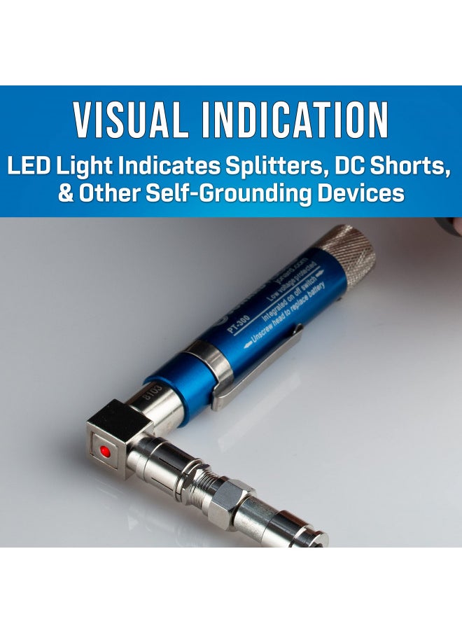 Jonard Tools Jonard PT-300 Voltage Protected Coax Cable Wire Tracer Pocket Continuity Tester & Toner with Audible Beep and LED  - Image 3