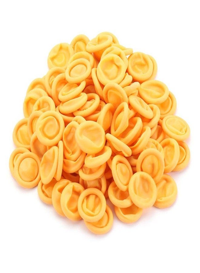 Aadvay Enterprises ESD Finger Cot Packet 800pcs -Yellow(1 packet=800pcs), Latex Rubber Anti static Finger Tip Protective Finger Gloves[Reusable] 400grams, For Electronic Work Pack of (1) - Image 1
