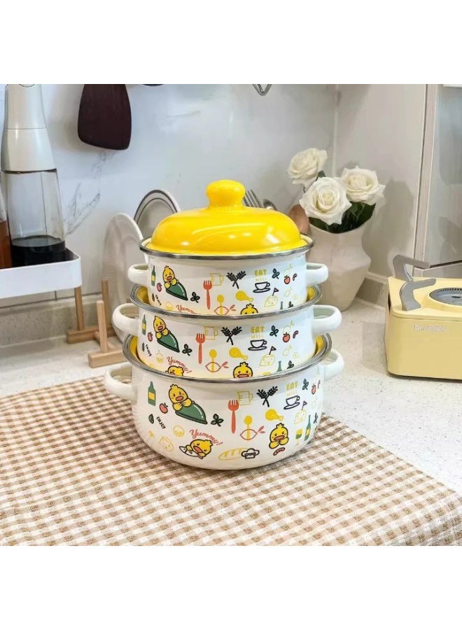 Duck Saj Cookware Set 3-piece set, sizes: Small size: 16 cm Medium size: 18 cm Large size: 20 cm - Image 3