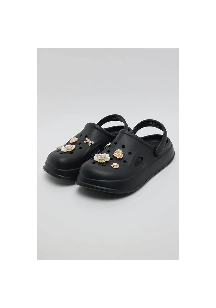 أر أند بي Charm Detail Slingback Clogs