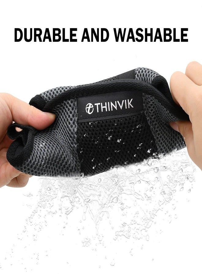Thinvik Bike Sweat Guard & Frame Protector Cover - Sweat Absorb, Prevent Corrosion - Cycling Trainer Protector Accessory - Single - Image 2